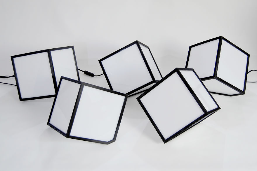 My New Work, The 7faces Cube Lamp My New Work, The 7faces Cube Lamp