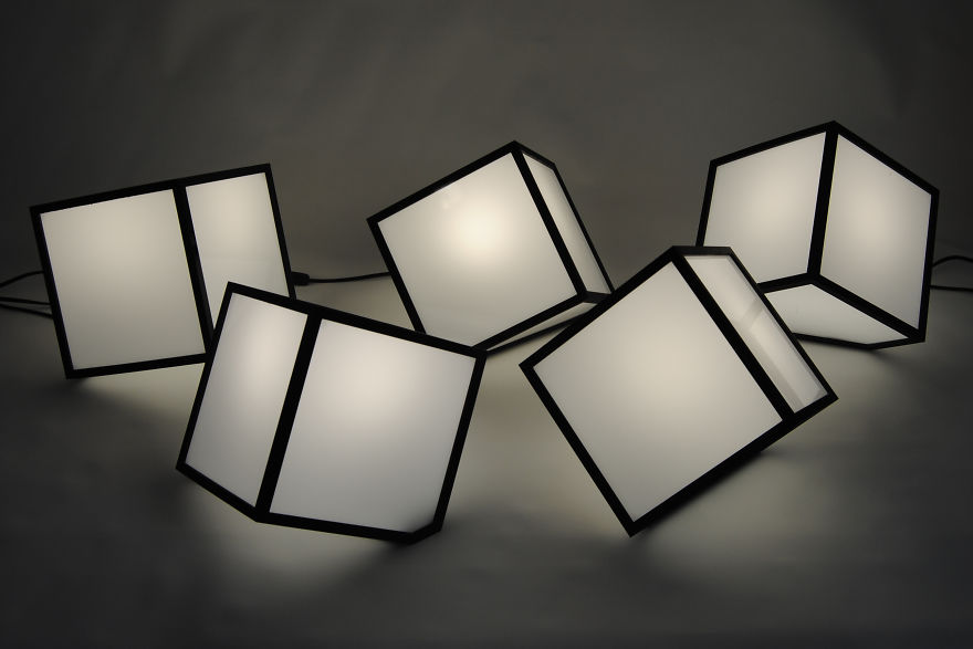 My New Work, The 7faces Cube Lamp My New Work, The 7faces Cube Lamp