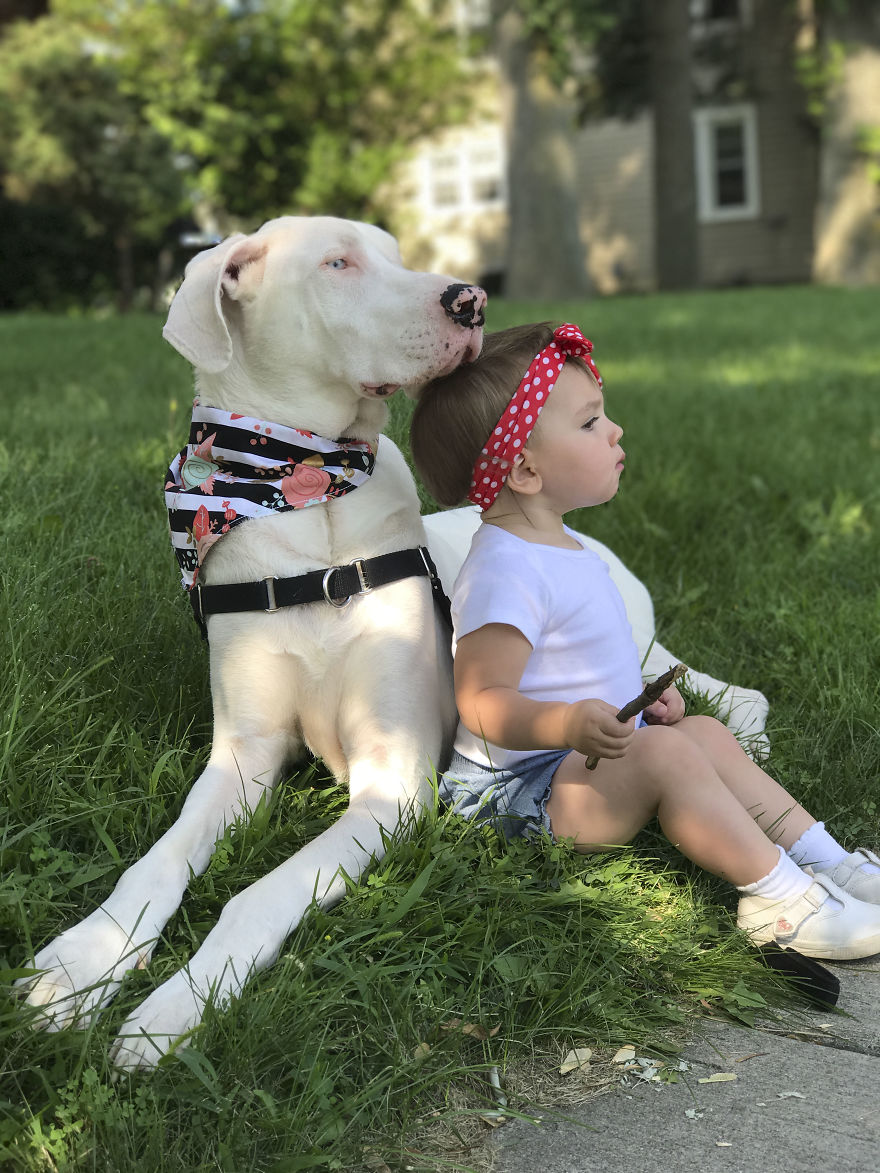 A Girl And Her (Deaf) Dog