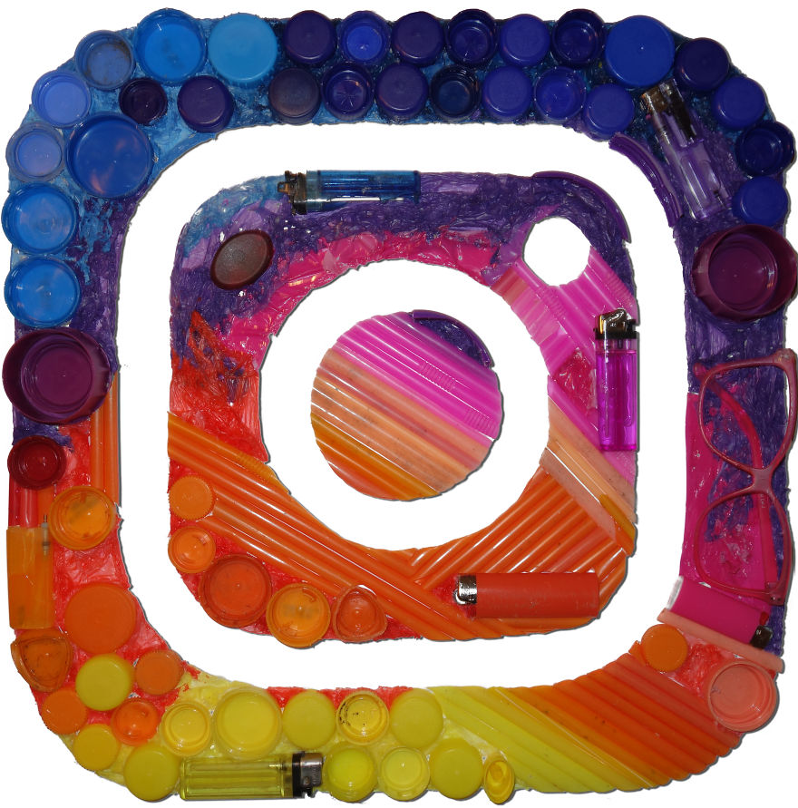 Portrait Made From Trash – The Most Sustainable Advertising Project Of The World Portrait Made From Trash – The Most Sustainable Advertising Project Of The World