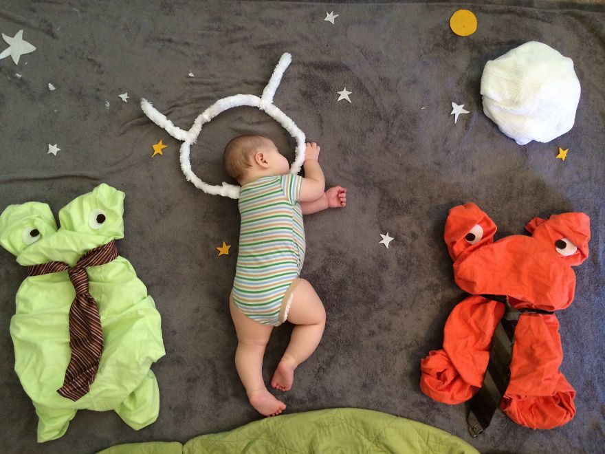 With The Help Of Household Items, I Like To Send My Son On Magical Adventures While He Sleeps With The Help Of Household Items, I Like To Send My Son On Magical Adventures While He Sleeps