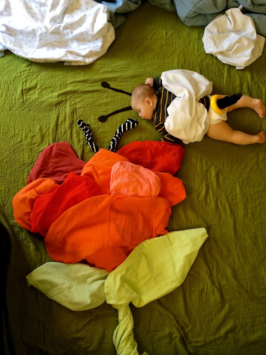 With The Help Of Household Items, I Like To Send My Son On Magical Adventures While He Sleeps With The Help Of Household Items, I Like To Send My Son On Magical Adventures While He Sleeps