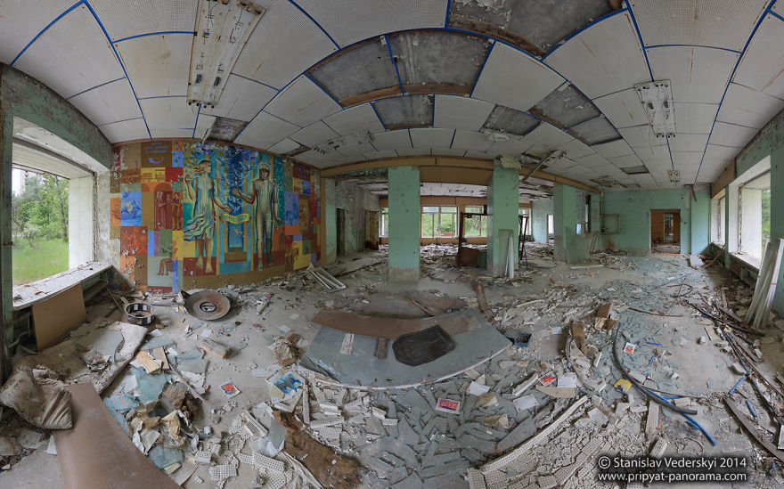 Pripyat In Panoramas Project In The Chernobyl Exclusion Zone