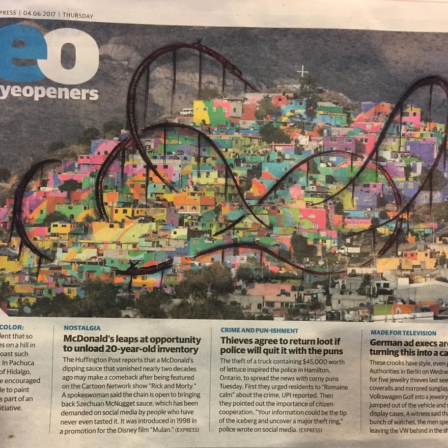 I Doodle Roller Coasters Onto The Daily Paper I Doodle Roller Coasters Onto The Daily Paper