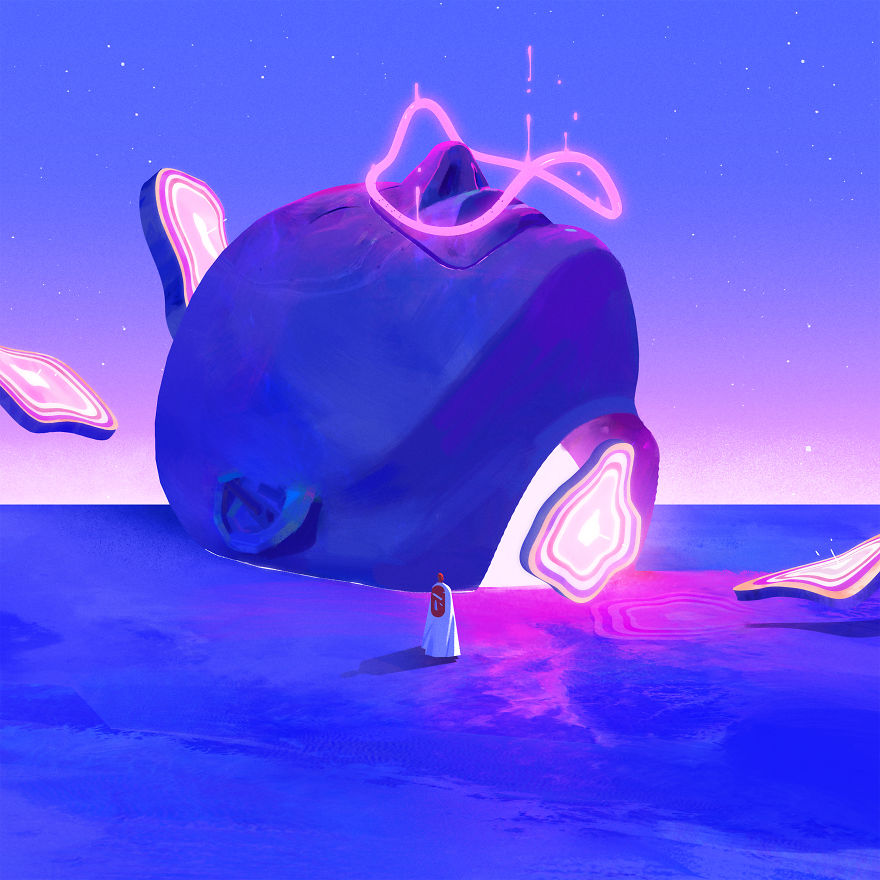 I Illustrate How I Imagine The Afterlife I Illustrate How I Imagine The Afterlife