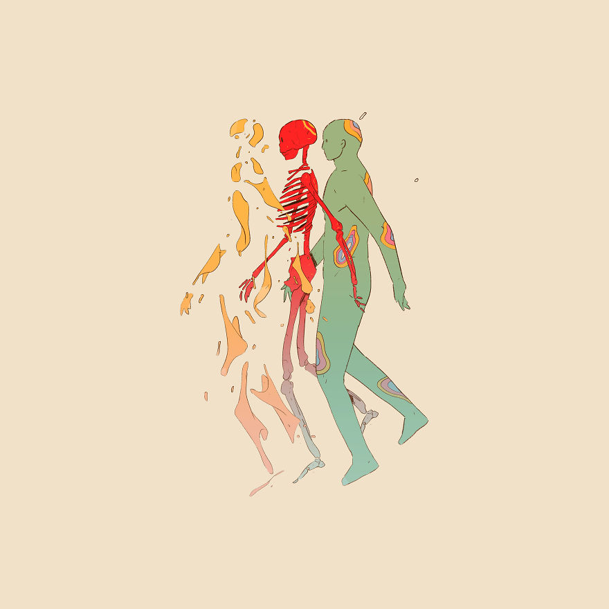 I Illustrate How I Imagine The Afterlife I Illustrate How I Imagine The Afterlife