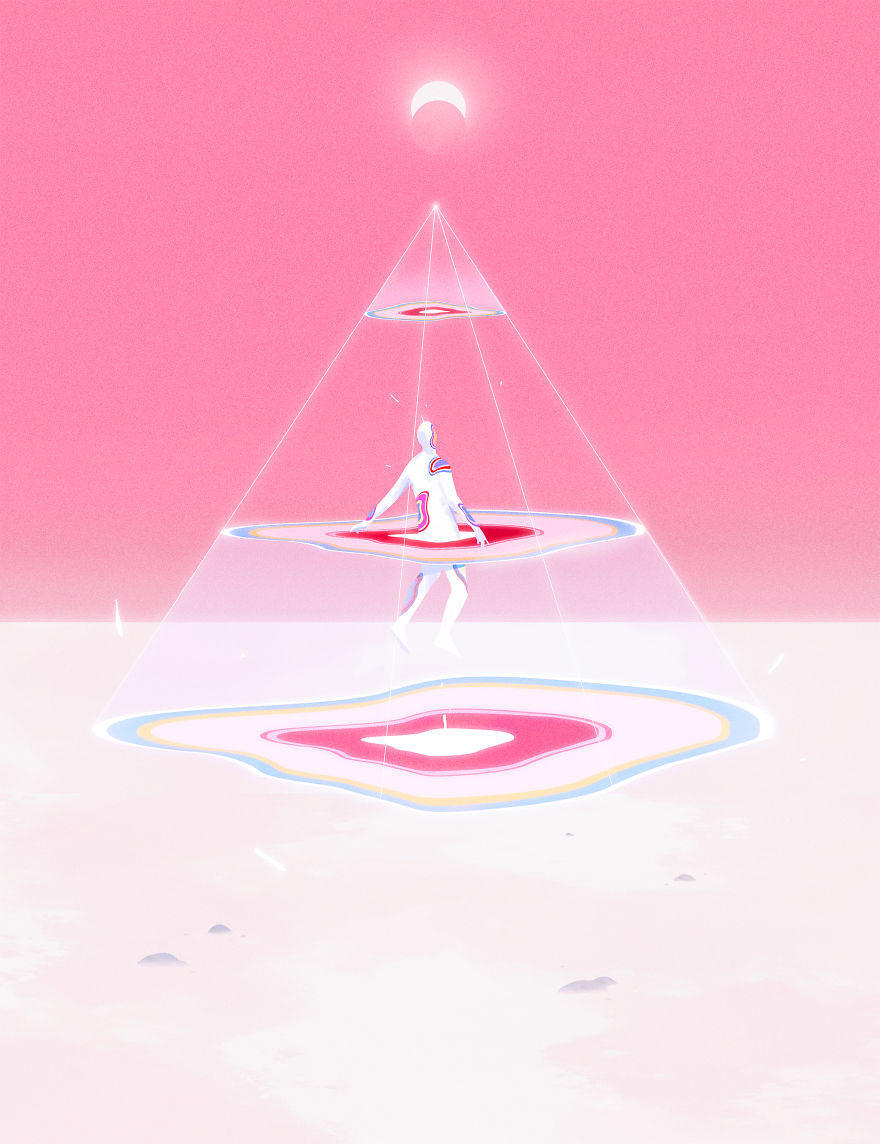 I Illustrate How I Imagine The Afterlife I Illustrate How I Imagine The Afterlife