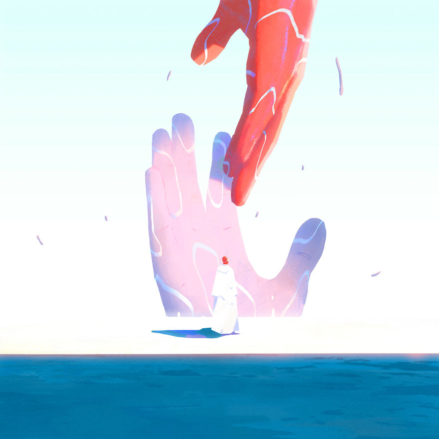 I Illustrate How I Imagine The Afterlife I Illustrate How I Imagine The Afterlife