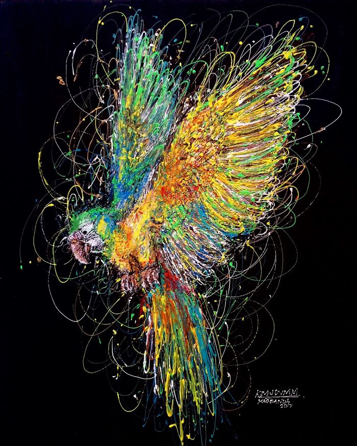 I’m A Nurse And I Use Syringes To Paint In My Free Time I’m A Nurse And I Use Syringes To Paint In My Free Time