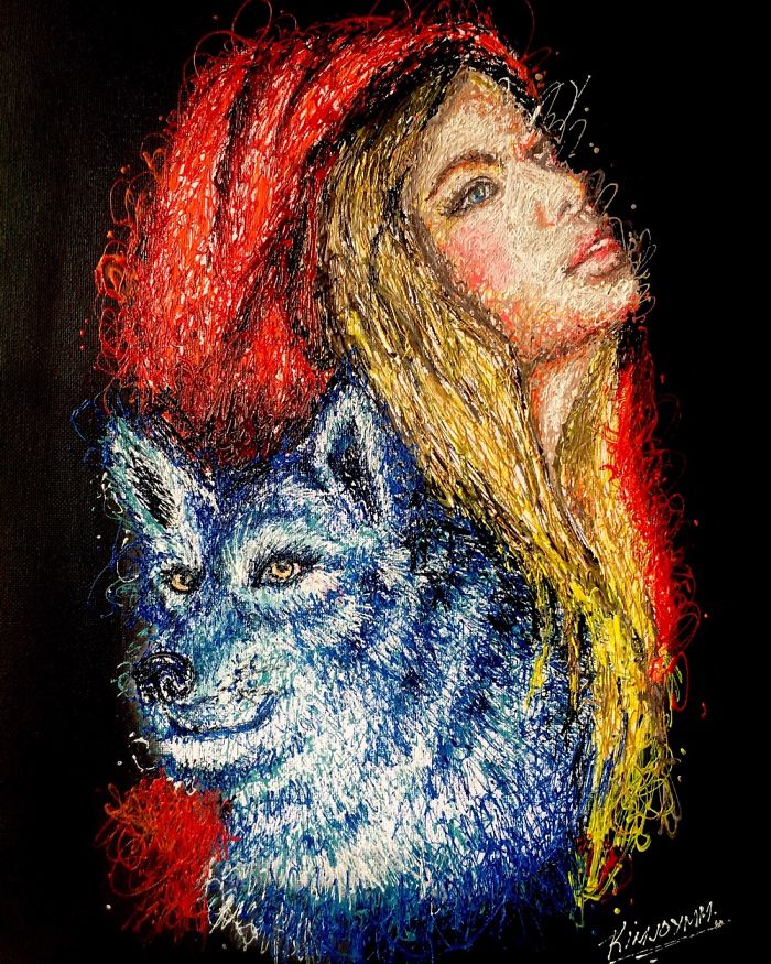 I’m A Nurse And I Use Syringes To Paint In My Free Time I’m A Nurse And I Use Syringes To Paint In My Free Time