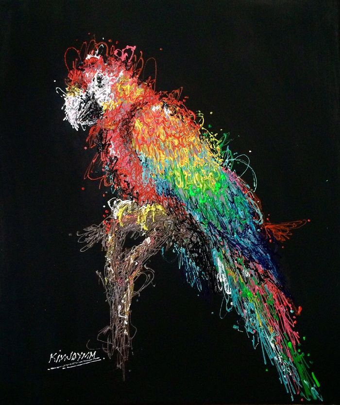 I’m A Nurse And I Use Syringes To Paint In My Free Time I’m A Nurse And I Use Syringes To Paint In My Free Time