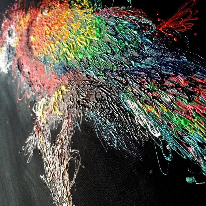 I’m A Nurse And I Use Syringes To Paint In My Free Time I’m A Nurse And I Use Syringes To Paint In My Free Time