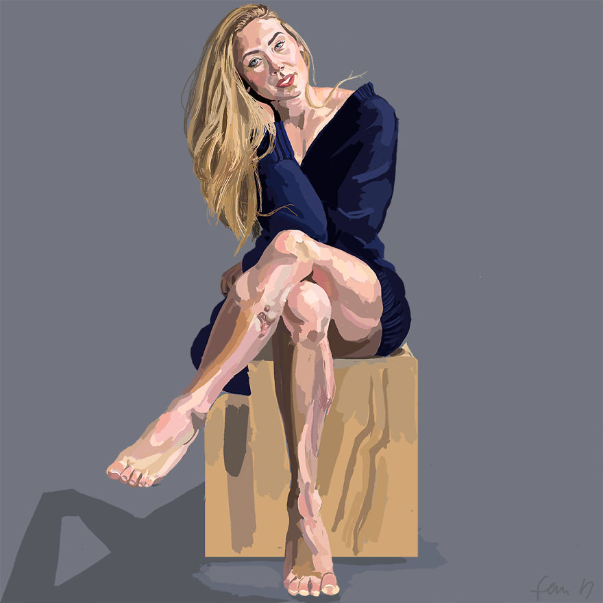 He Promotes The Dignity Of All Bodies In His Paintings