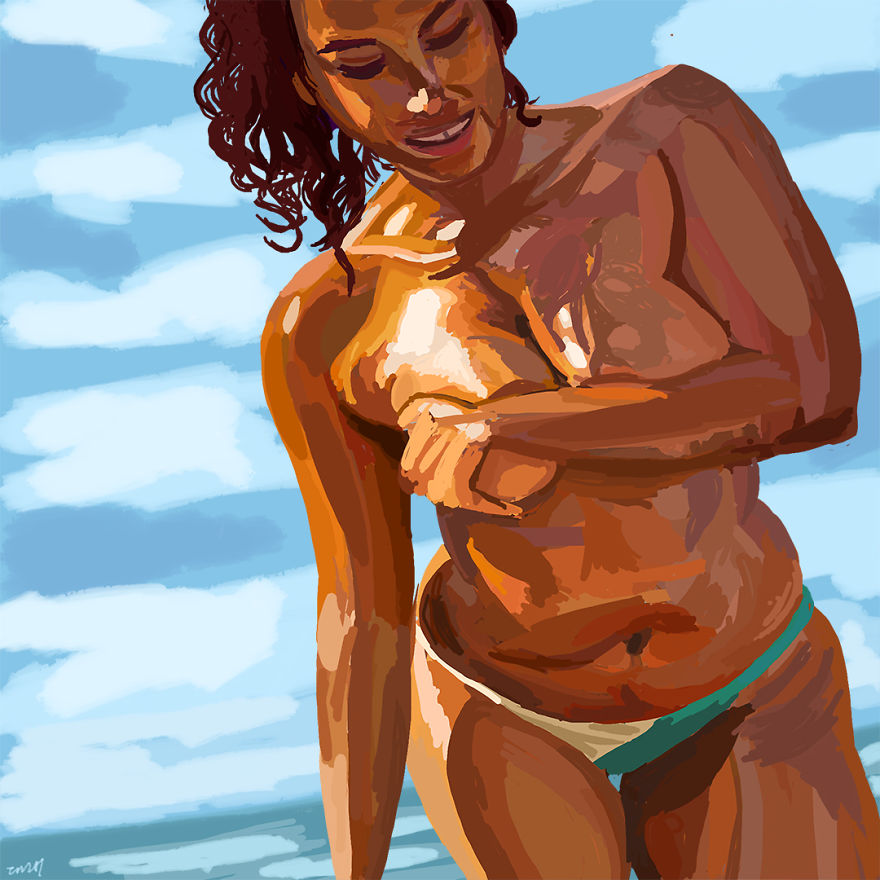 He Promotes The Dignity Of All Bodies In His Paintings