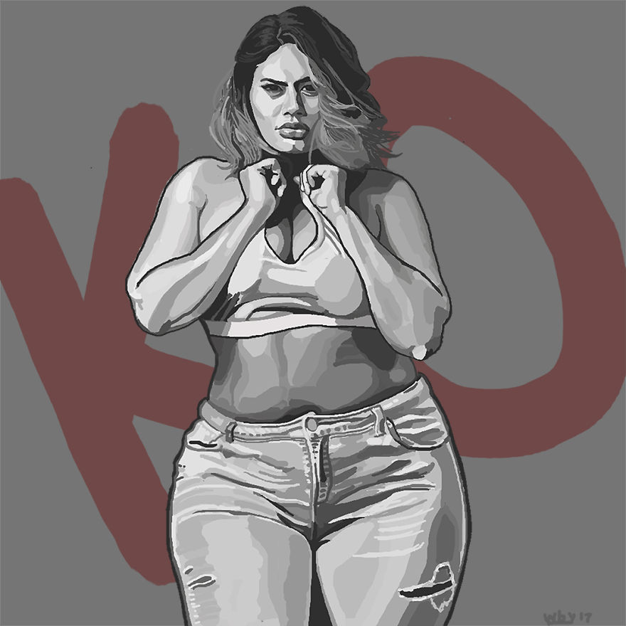 He Promotes The Dignity Of All Bodies In His Paintings