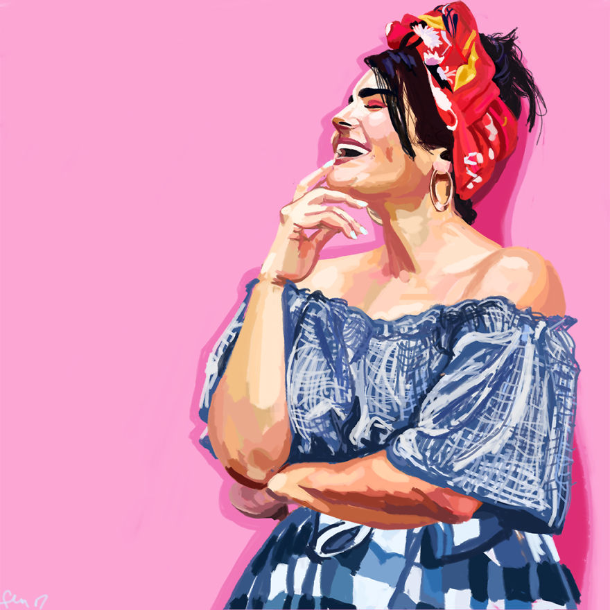 He Promotes The Dignity Of All Bodies In His Paintings