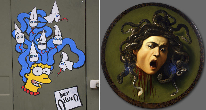 I Turn Caravaggio’s Masterpieces Into Graffiti I Turn Caravaggio’s Masterpieces Into Graffiti