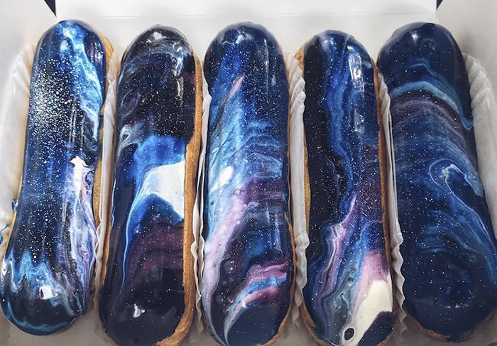 Ukrainian Bakery Creates Galaxy Eclairs That Look Too Good To Eat Ukrainian Bakery Creates Galaxy Eclairs That Look Too Good To Eat