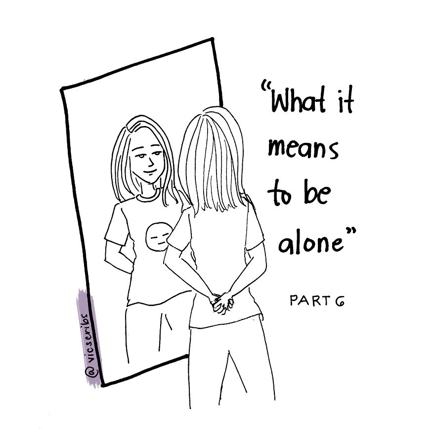 “What It Means To Be Alone” – An Illustrated Collection “What It Means To Be Alone” – An Illustrated Collection