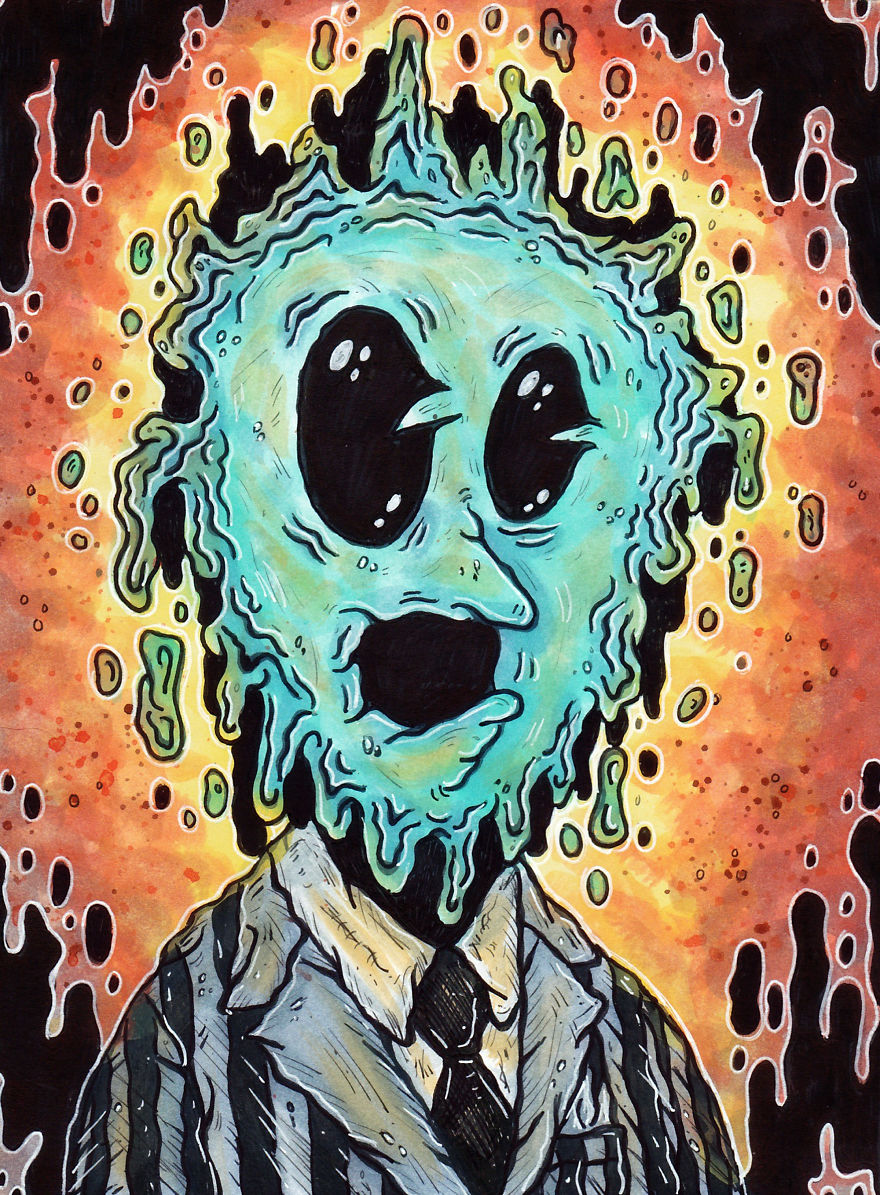 My Artwork Of Strange Creatures In A Parallel Dimension My Artwork Of Strange Creatures In A Parallel Dimension