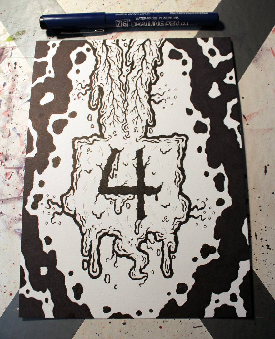 My Artwork Of Strange Creatures In A Parallel Dimension My Artwork Of Strange Creatures In A Parallel Dimension