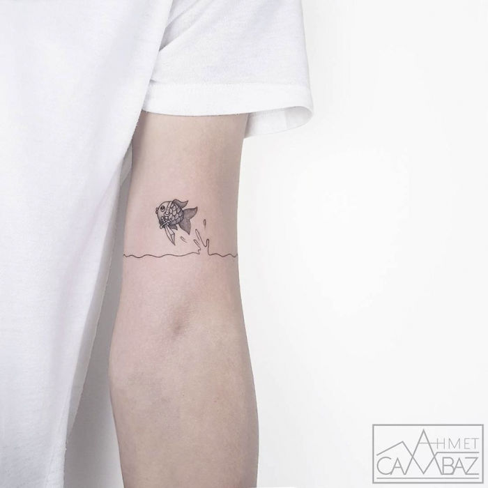 30 Simple Yet Striking Tattoos By Former Turkish Cartoonist That You&#8217;ll Want On Your Skin
