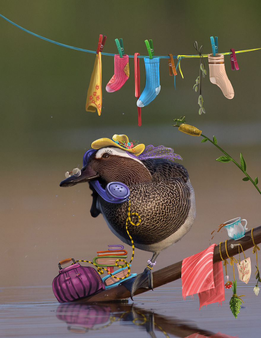 We Combine Illustration And Photography To Reveal The Secret Stories Of Wild Animals We Combine Illustration And Photography To Reveal The Secret Stories Of Wild Animals