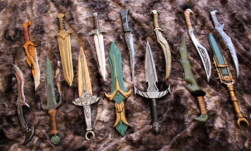 As Children, We Wanted To Fight Dragons, So Now We Create Incredible Skyrim Weaponry As Children, We Wanted To Fight Dragons, So Now We Create Incredible Skyrim Weaponry