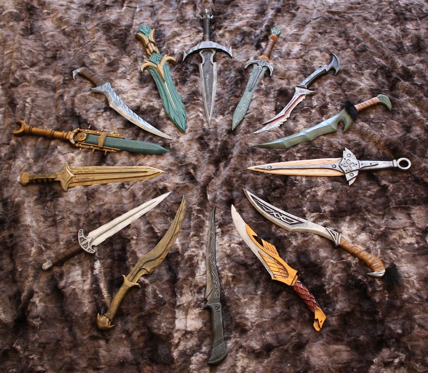 As Children, We Wanted To Fight Dragons, So Now We Create Incredible Skyrim Weaponry As Children, We Wanted To Fight Dragons, So Now We Create Incredible Skyrim Weaponry