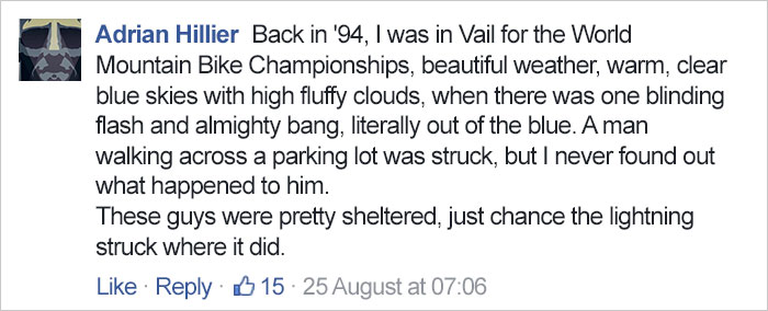 Man Tries To Capture A Lightning Storm Outside On Camera, Records The Scariest Moment Of His Life Man Tries To Capture A Lightning Storm Outside On Camera, Records The Scariest Moment Of His Life