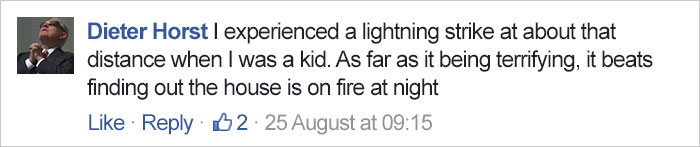 Man Tries To Capture A Lightning Storm Outside On Camera, Records The Scariest Moment Of His Life Man Tries To Capture A Lightning Storm Outside On Camera, Records The Scariest Moment Of His Life