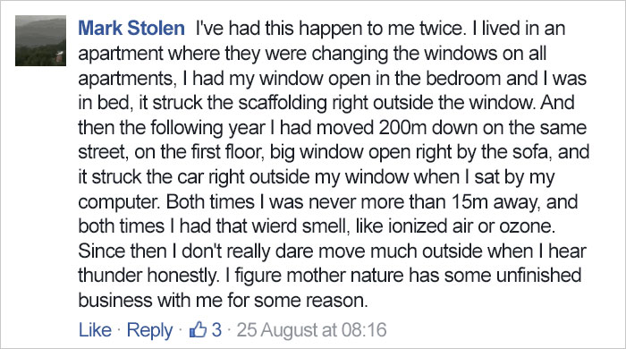 Man Tries To Capture A Lightning Storm Outside On Camera, Records The Scariest Moment Of His Life Man Tries To Capture A Lightning Storm Outside On Camera, Records The Scariest Moment Of His Life