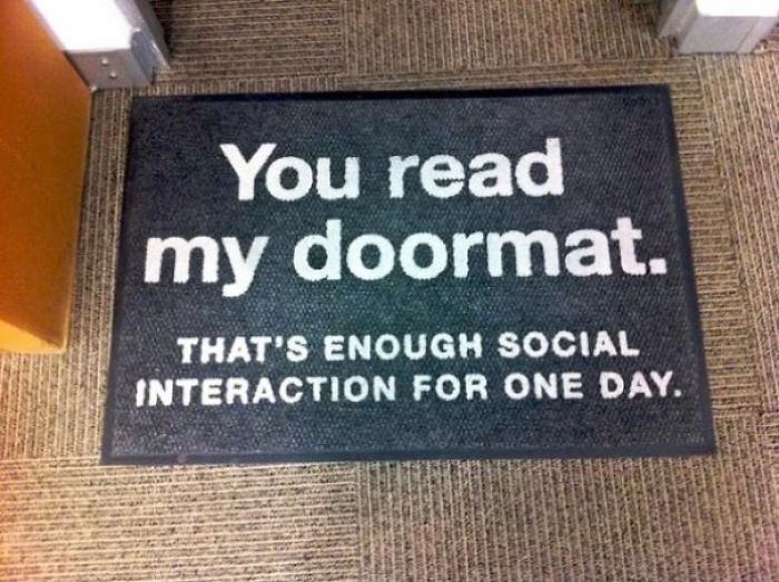 48 Creative And Hilarious Doormats That Will Make You Look Twice