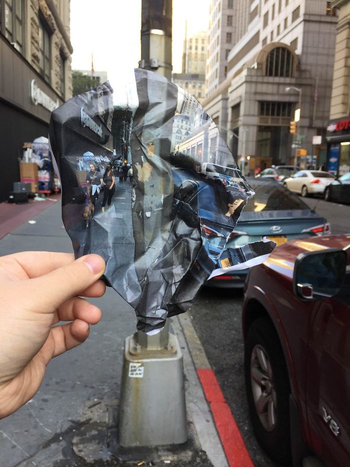 Artist Transforms Boring City Life Into Fun Scenes Using Magazine Cutouts Artist Transforms Boring City Life Into Fun Scenes Using Magazine Cutouts