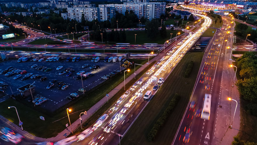 Stuck In The Traffic