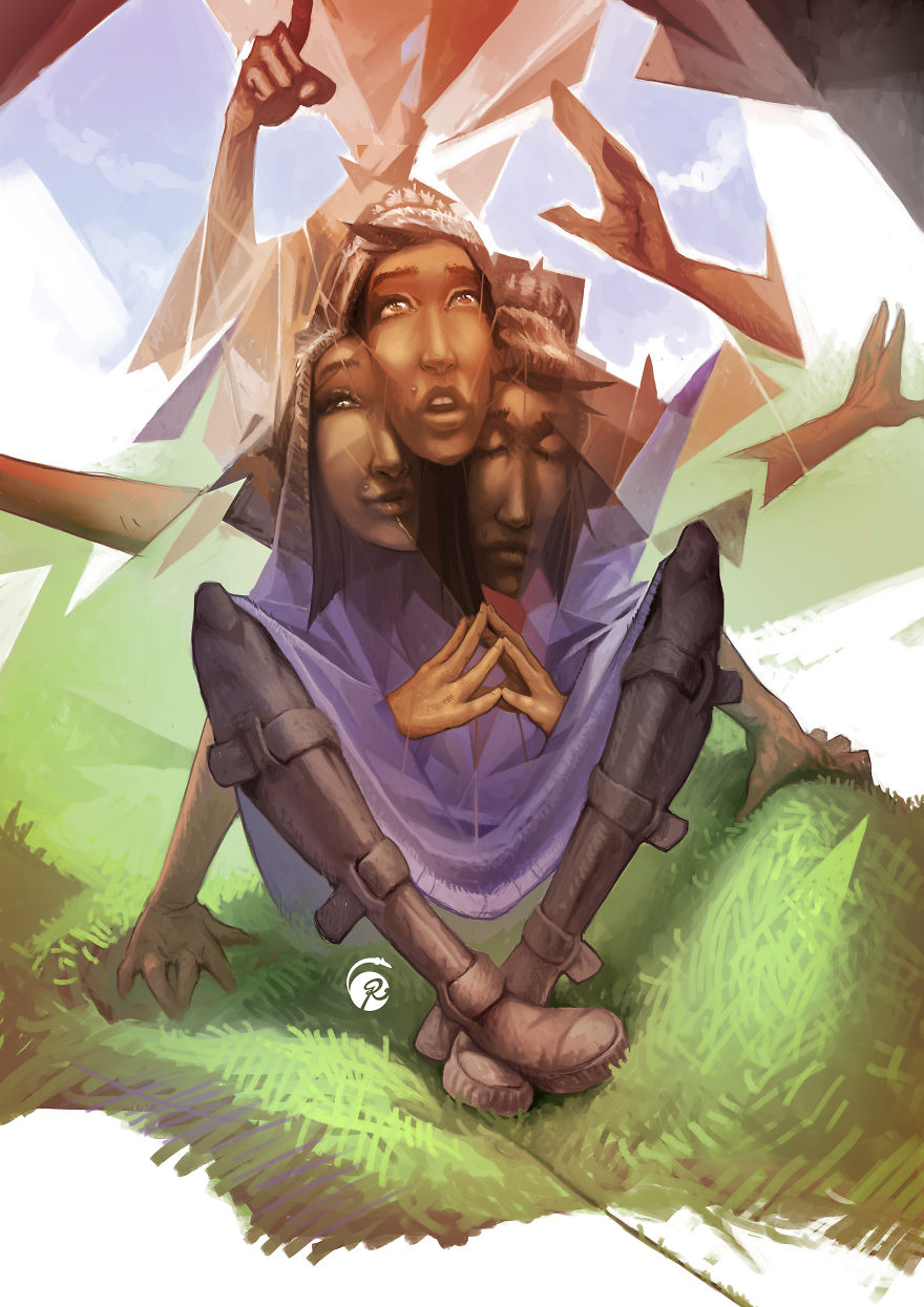 I Search For Someone To Love, So Each Of My Characters In These Personal Illustrations Is Searching Too