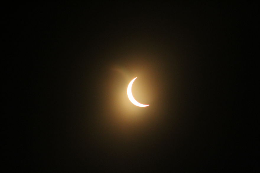 I Photographed The Solar Eclipse