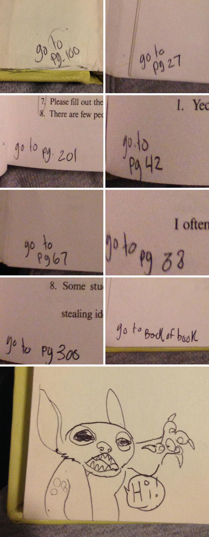 86 Examples Of Genius Textbook Vandalism By Bored Students That Can Almost Be Forgiven