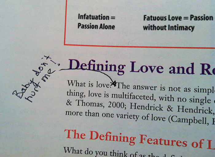 86 Examples Of Genius Textbook Vandalism By Bored Students That Can Almost Be Forgiven