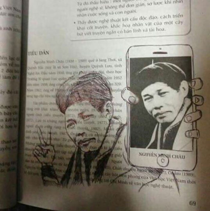 86 Examples Of Genius Textbook Vandalism By Bored Students That Can Almost Be Forgiven
