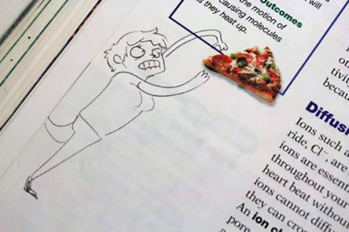 86 Examples Of Genius Textbook Vandalism By Bored Students That Can Almost Be Forgiven