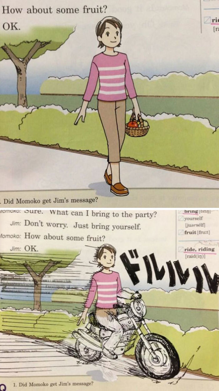 86 Examples Of Genius Textbook Vandalism By Bored Students That Can Almost Be Forgiven