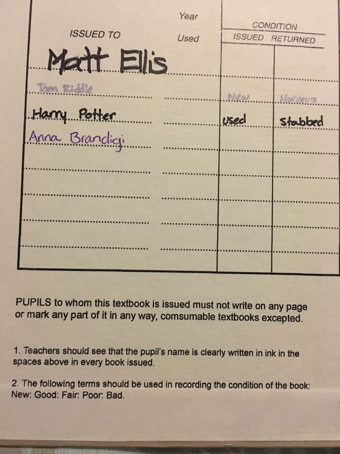 86 Examples Of Genius Textbook Vandalism By Bored Students That Can Almost Be Forgiven