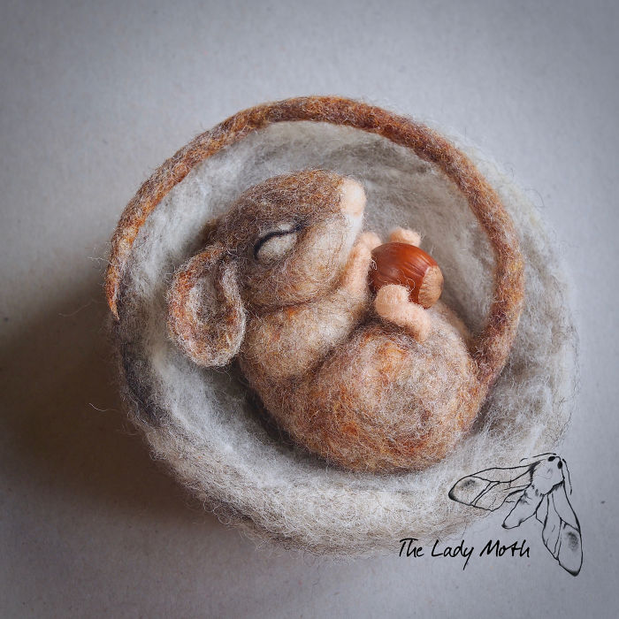 I’m A Self-Taught Artist Who Needle Felts Charming Animals I’m A Self-Taught Artist Who Needle Felts Charming Animals