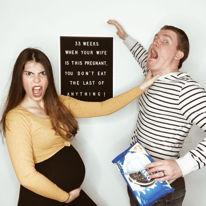 Creative Mom Reveals The Struggles Of Being Pregnant From Week To Week In Hilariously Honest Pics