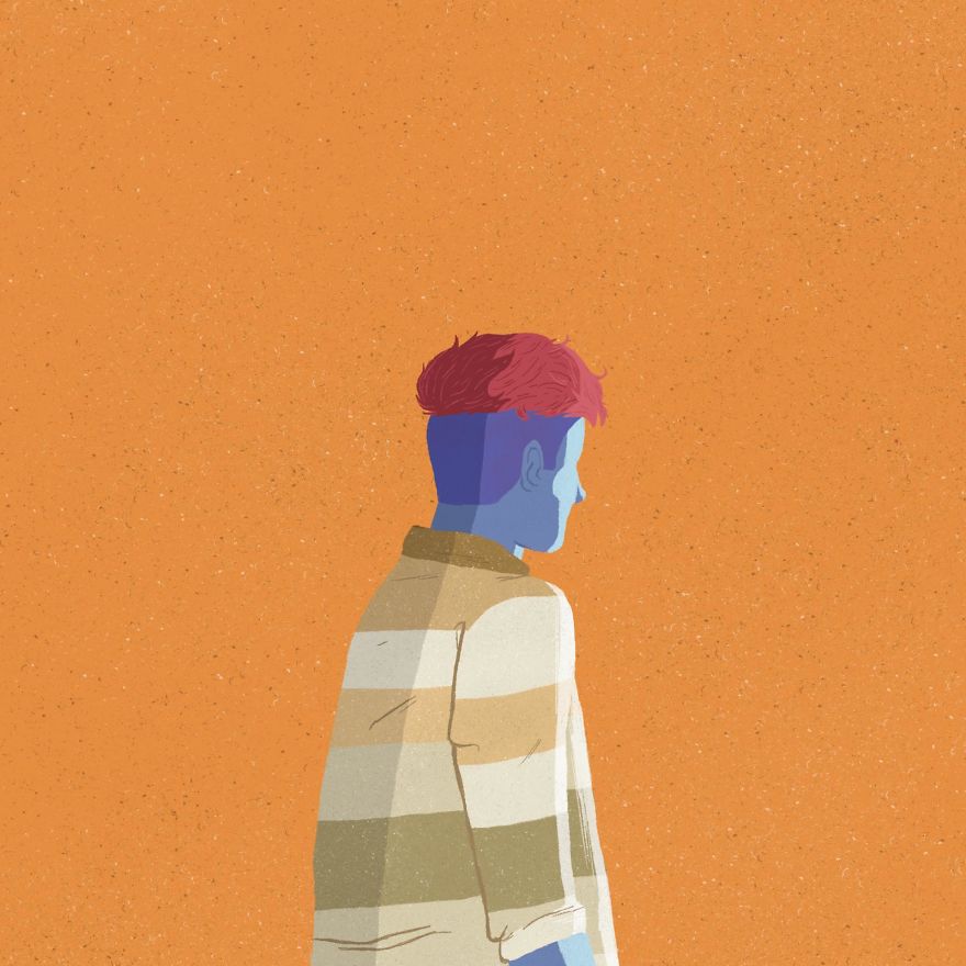 For 100 Days, I Illustrated People In Exchange For Their Secrets For 100 Days, I Illustrated People In Exchange For Their Secrets