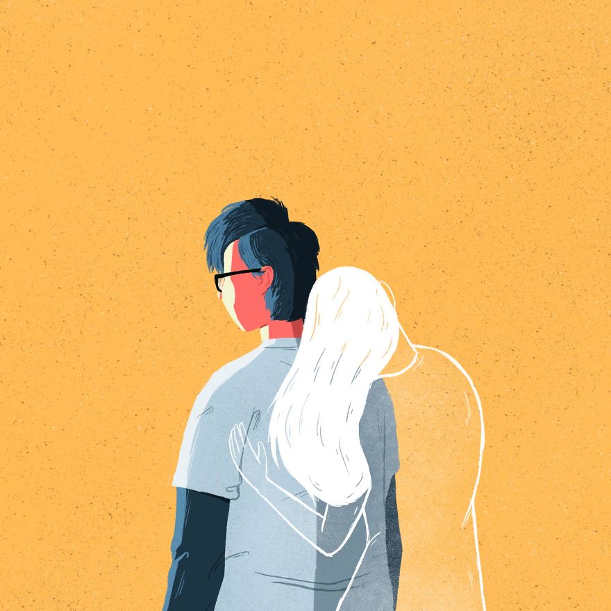 For 100 Days, I Illustrated People In Exchange For Their Secrets For 100 Days, I Illustrated People In Exchange For Their Secrets