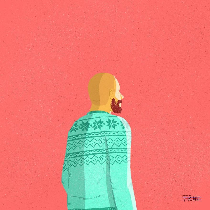 For 100 Days, I Illustrated People In Exchange For Their Secrets