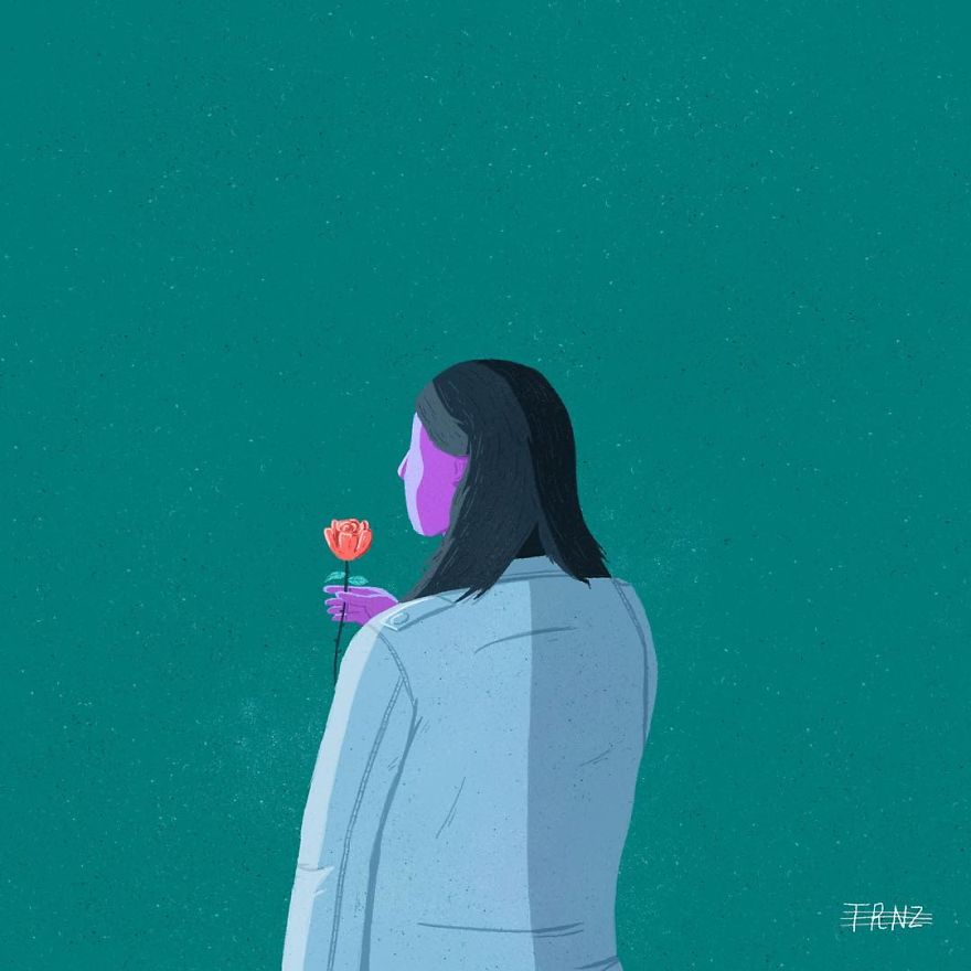 For 100 Days, I Illustrated People In Exchange For Their Secrets For 100 Days, I Illustrated People In Exchange For Their Secrets