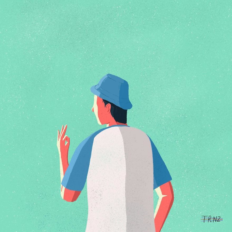 For 100 Days, I Illustrated People In Exchange For Their Secrets For 100 Days, I Illustrated People In Exchange For Their Secrets